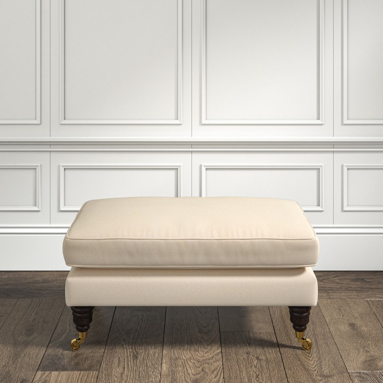 furniture bliss footstool cosmos parchment plain lifestyle