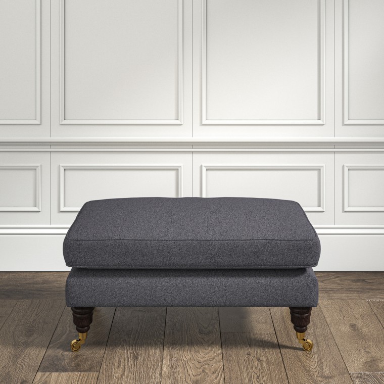 furniture bliss footstool viera indigo plain lifestyle