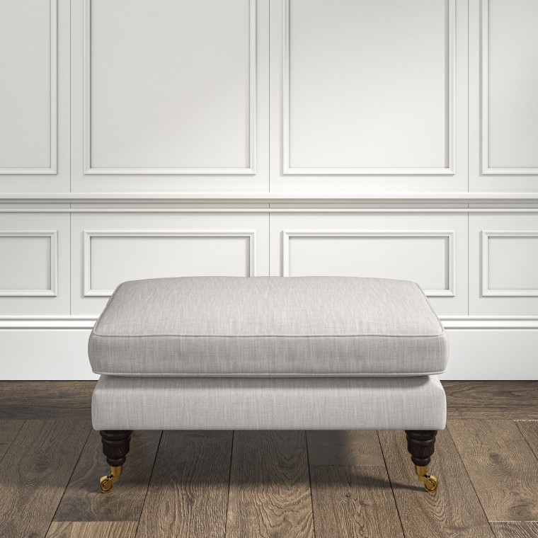 furniture bliss footstool zuri flint plain lifestyle