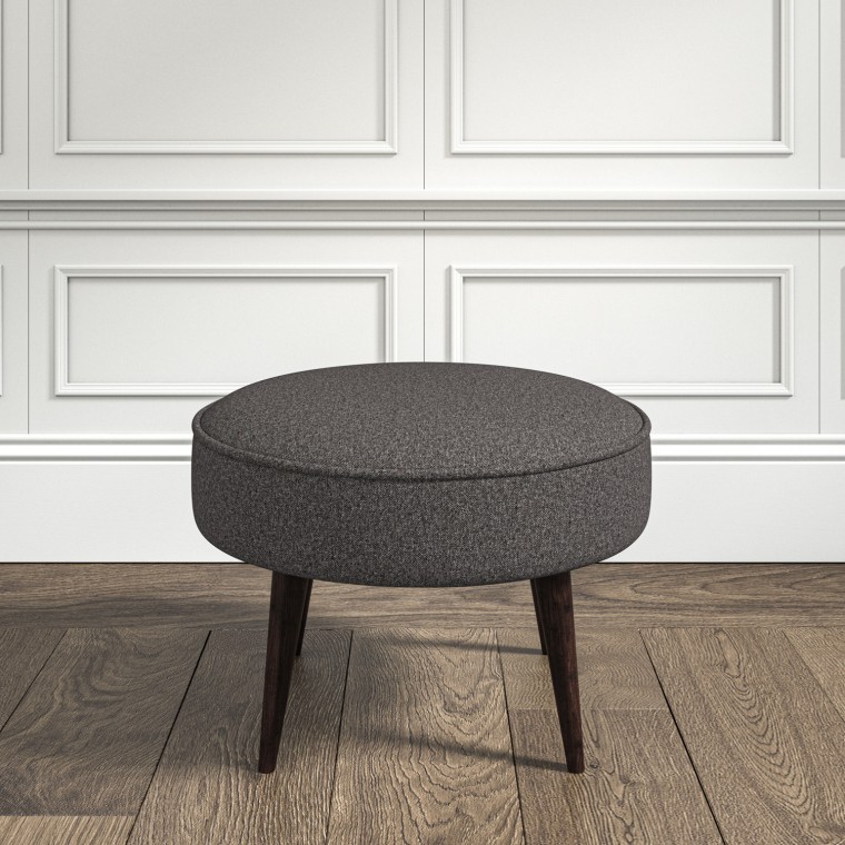 furniture brancaster footstool viera charcoal plain lifestyle