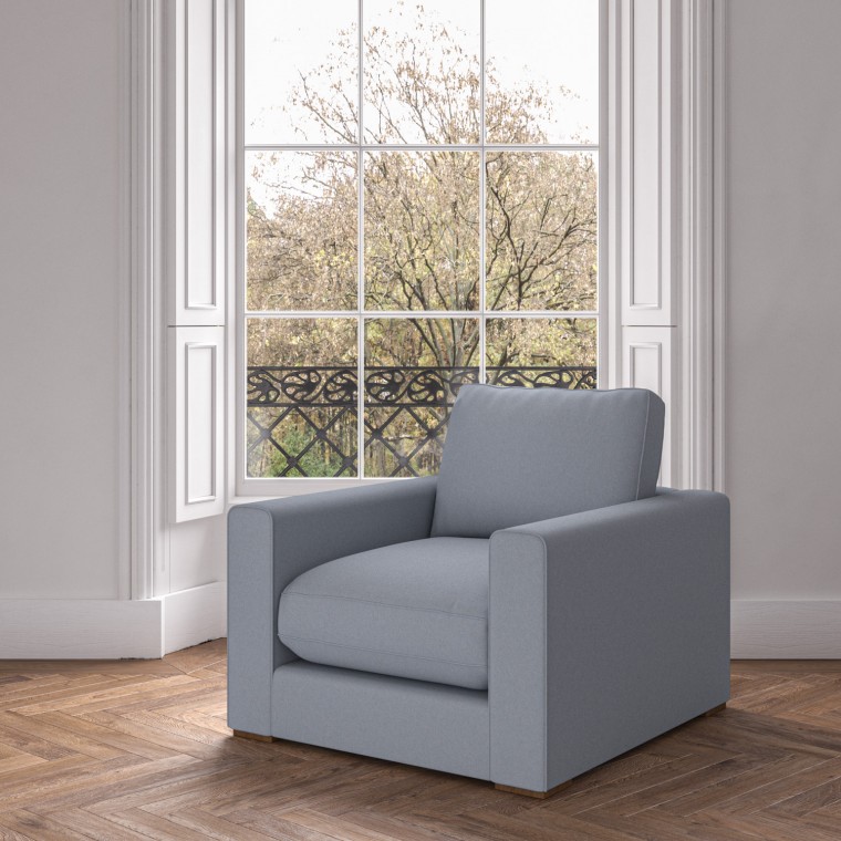 furniture cloud chair shani denim plain lifestyle