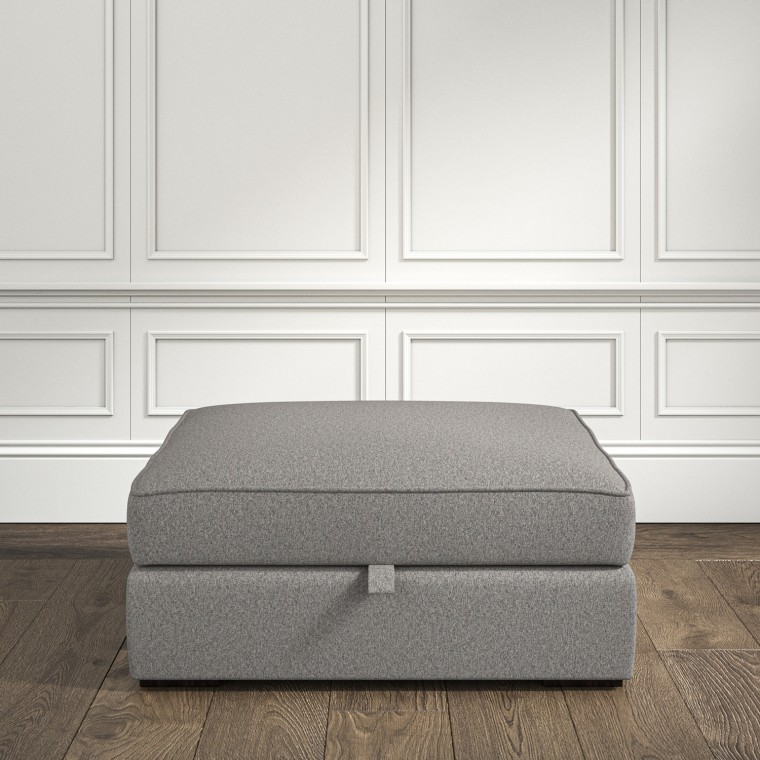 Cloud Storage Footstool Viera Fog 