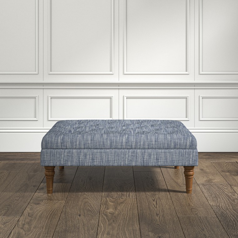 furniture monterey medium footstool kalinda denim plain lifestyle