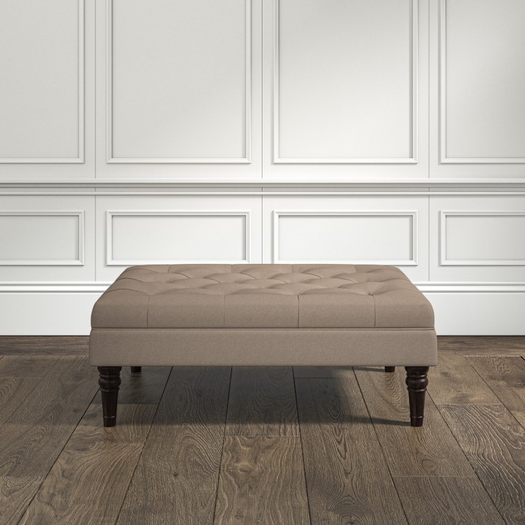 furniture monterey medium footstool shani taupe plain lifestyle