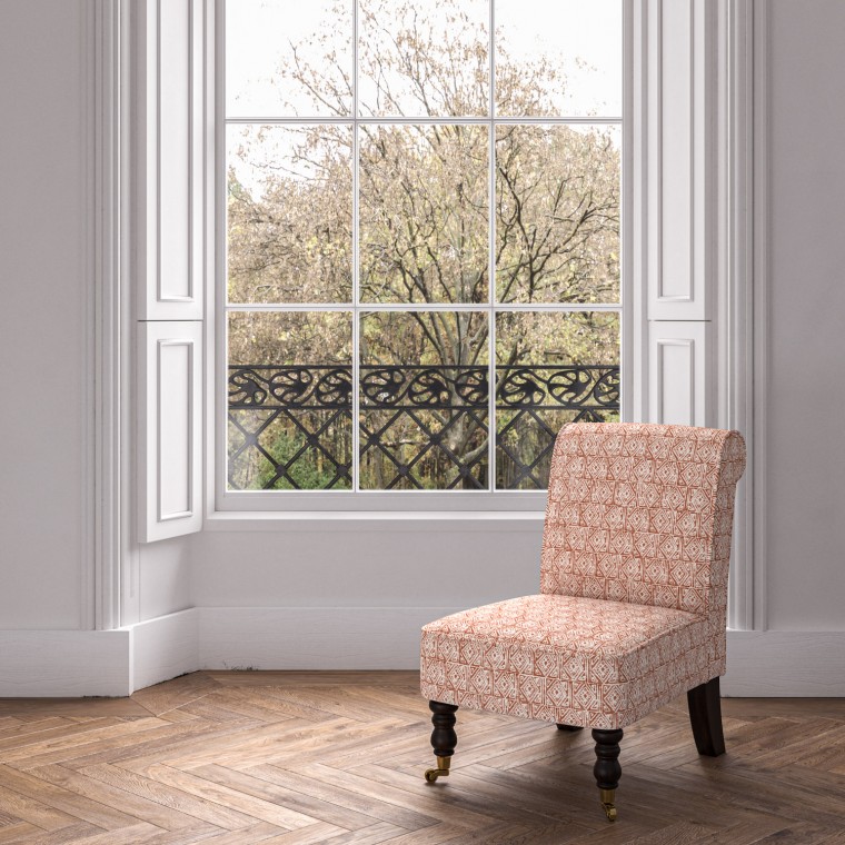 furniture napa chair ellora cinnamon print lifestyle