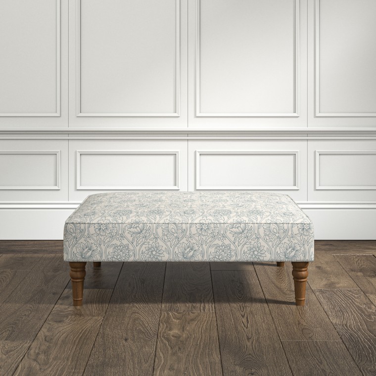 furniture savannah medium footstool lotus sky print lifestyle