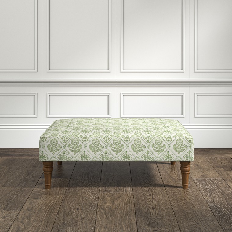 furniture savannah medium footstool watika parsley print lifestyle