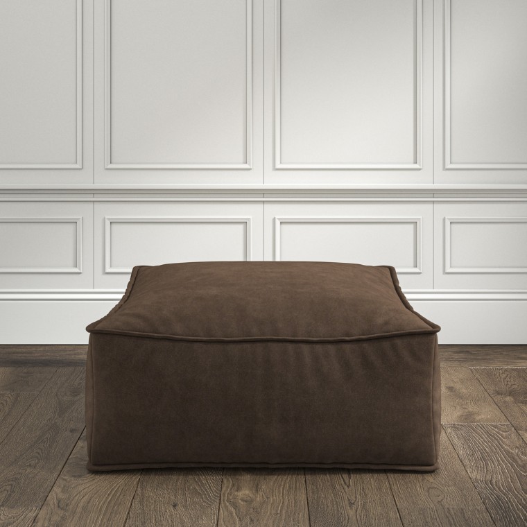 furniture zen pouffe cosmos espresso plain lifestyle