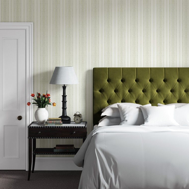 Kinsale Headboard Cosmos Moss