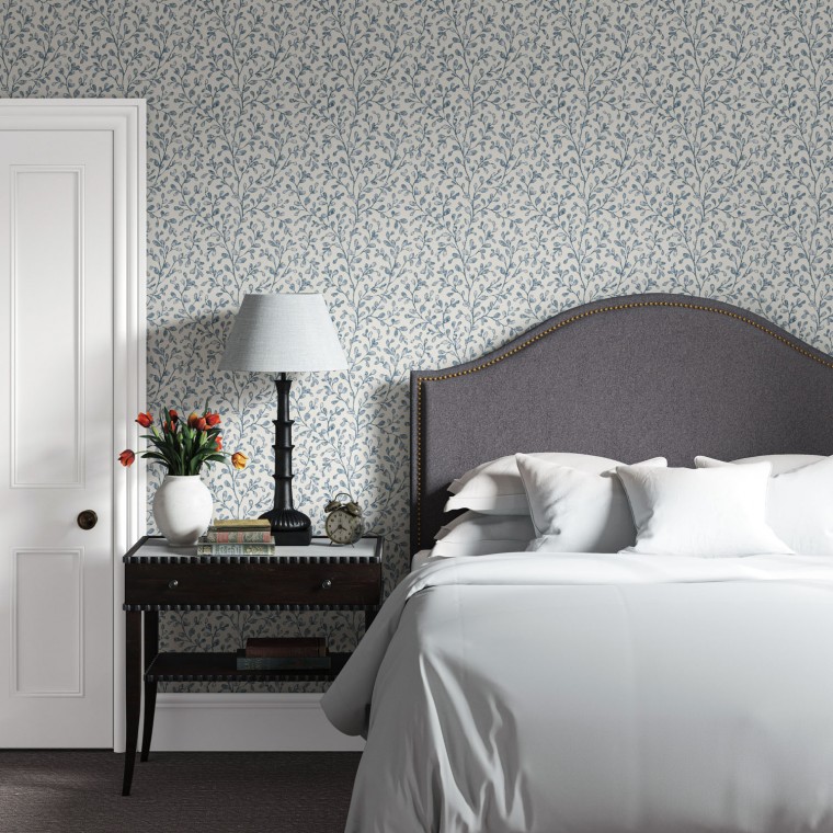 Marlborough Headboard Viera Indigo