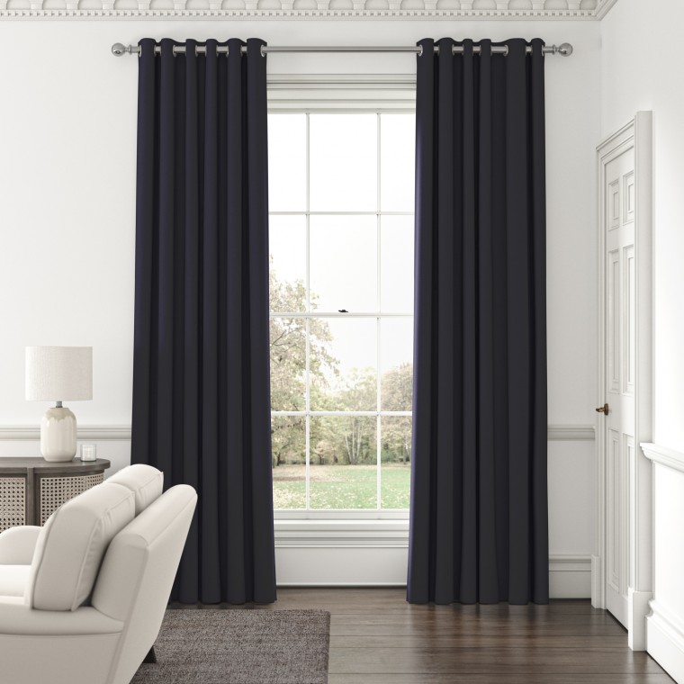 Shani Indigo Curtains