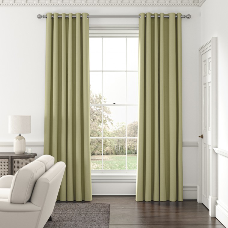 Shani Olive Curtains