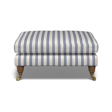 Bliss Footstool Fayola Indigo