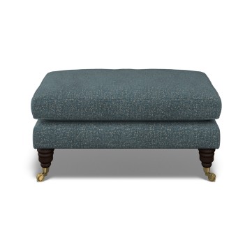 Bliss Footstool Yana Teal