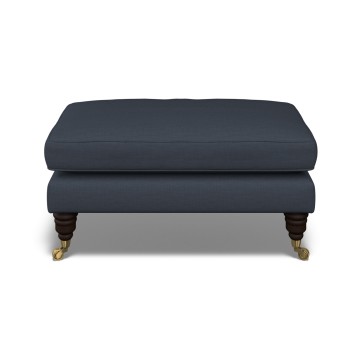 Bliss Footstool Zuri Indigo