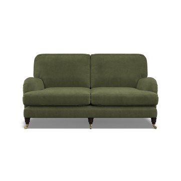 furniture bliss medium sofa cosmos olive plain front