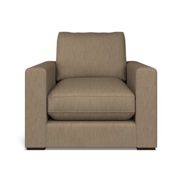 furniture cloud chair amina mocha plain front