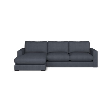 Cloud Chaise Sofa Amina Indigo