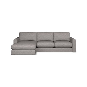 Cloud Chaise Sofa Kalinda Taupe