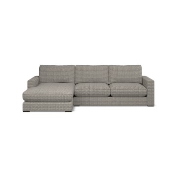 Cloud Chaise Sofa Nala Charcoal