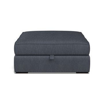 Cloud Storage Footstool Amina Indigo