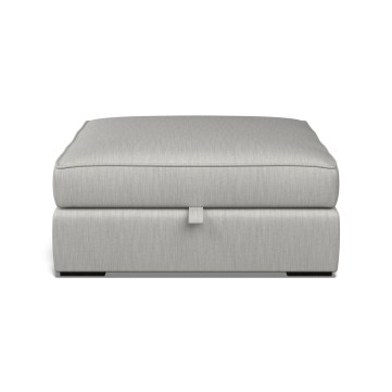 Cloud Storage Footstool Amina Smoke