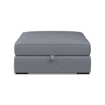 Cloud Storage Footstool Zuri Denim