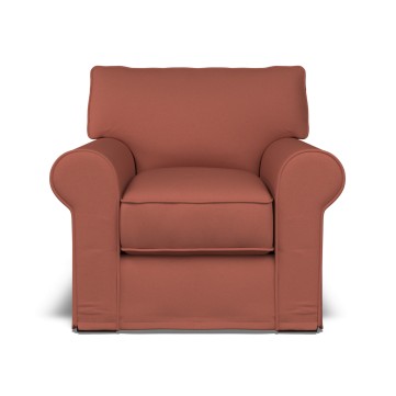 Vermont Loose Cover Chair Shani Cinnabar