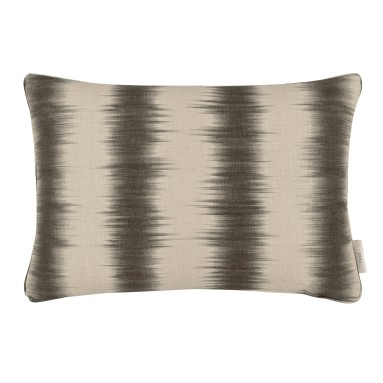 Aarna Graphite Printed Cotton Cushion 55cm x 38cm