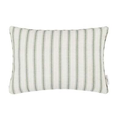 Aline Sage Printed Cotton Cushion 55cm x 38cm