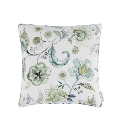 cushion anushka celadon self piped edge main