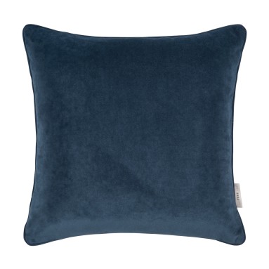 Cosmos Indigo Velvet Cushion 50cm x 50cm