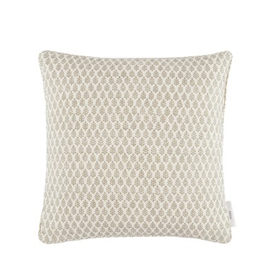 Folia Stone Printed Cotton Cushion 43cm x 43cm