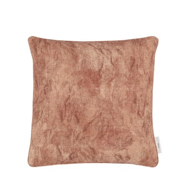 Namatha Rust Printed Cotton Cushion 43cm x 43cm