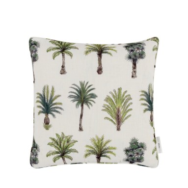 Oasis Alabaster Printed Cotton Cushion 43cm x 43cm