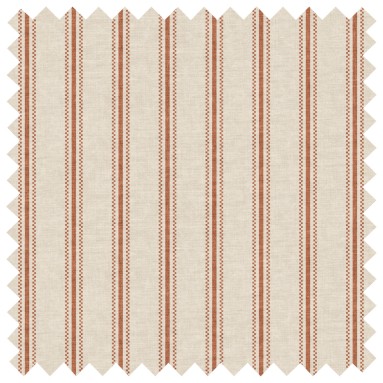 Fabric Aline Rust Print Swatch