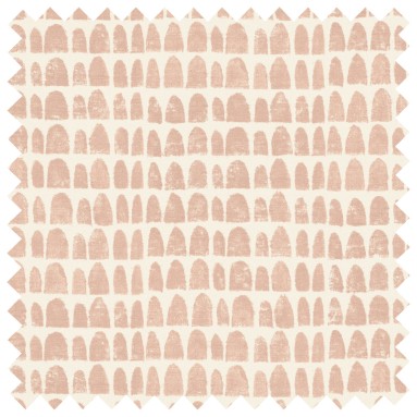 Babouches Rose Printed Cotton Fabric