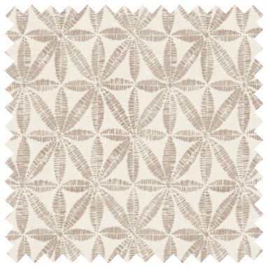 Bandhani Taupe Printed Cotton Fabric