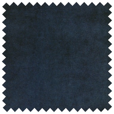 Cosmos Indigo Velvet Fabric