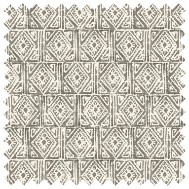 Fabric Ellora Graphite Print Swatch