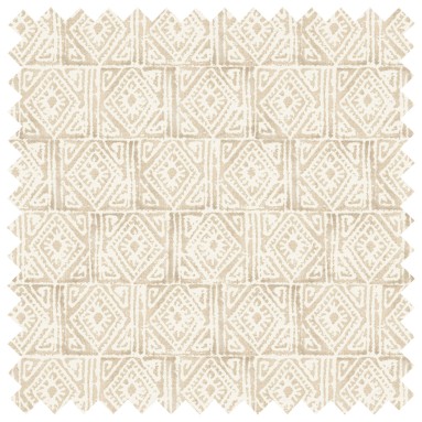 Fabric Ellora Parchment Print Swatch