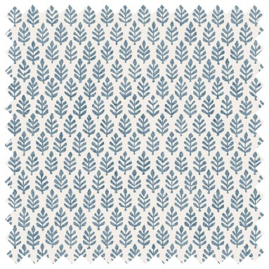 Folia Denim Printed Cotton Fabric