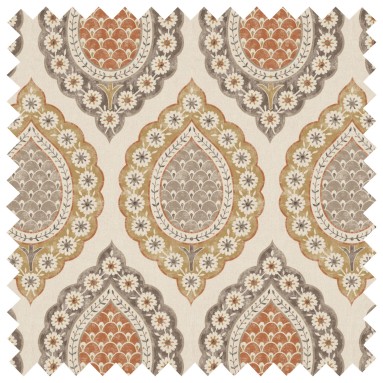 Fabric Indienne Spice Print Swatch