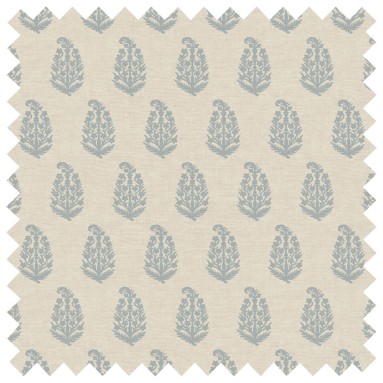 Indira Chambray Printed Cotton Fabric