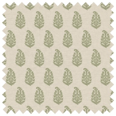 Fabric Indira Sage Print Swatch