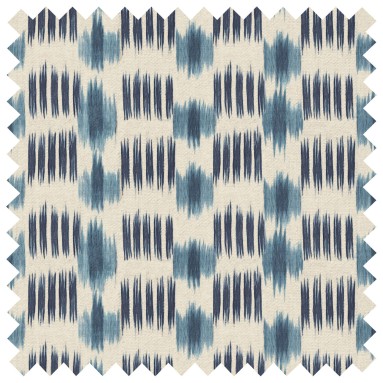 Fabric Patola Indigo Print Swatch