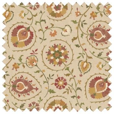 Shimla Spice Printed Cotton Fabric