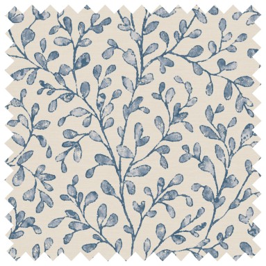 Taree Midnight Printed Cotton Fabric