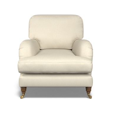 furniture bliss chair amina alabaster plain front