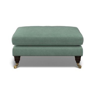 Bliss Footstool Cosmos Celadon